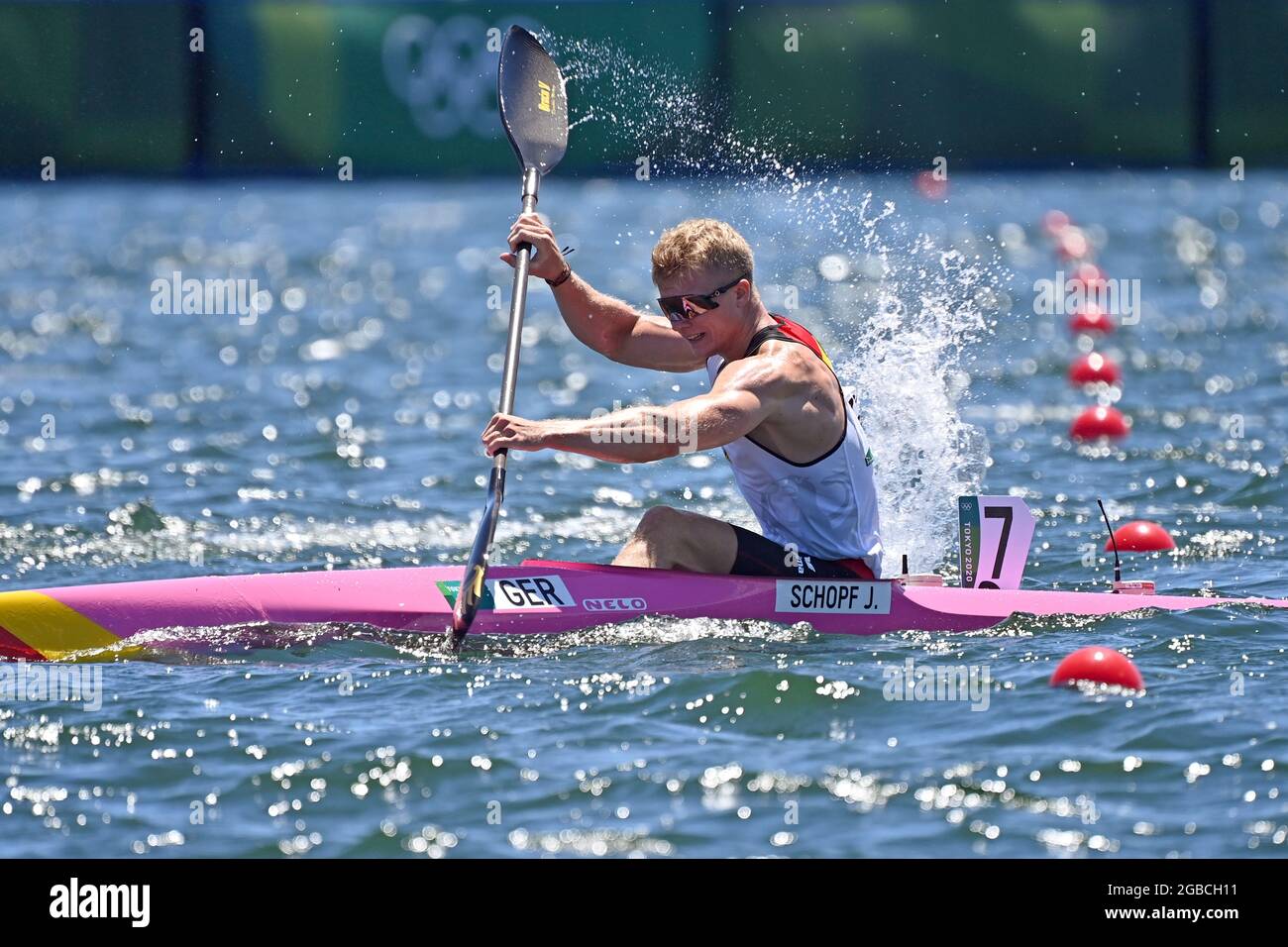 Tokyo, Japan. 3rd Aug 2021. Jacob SCHOPF (GER) in the finish in 4th